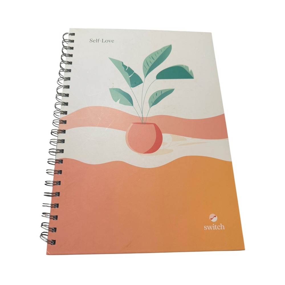 Switch Research Self-Love Journal 90 Day Guided Mindfulness Reflection Notebook